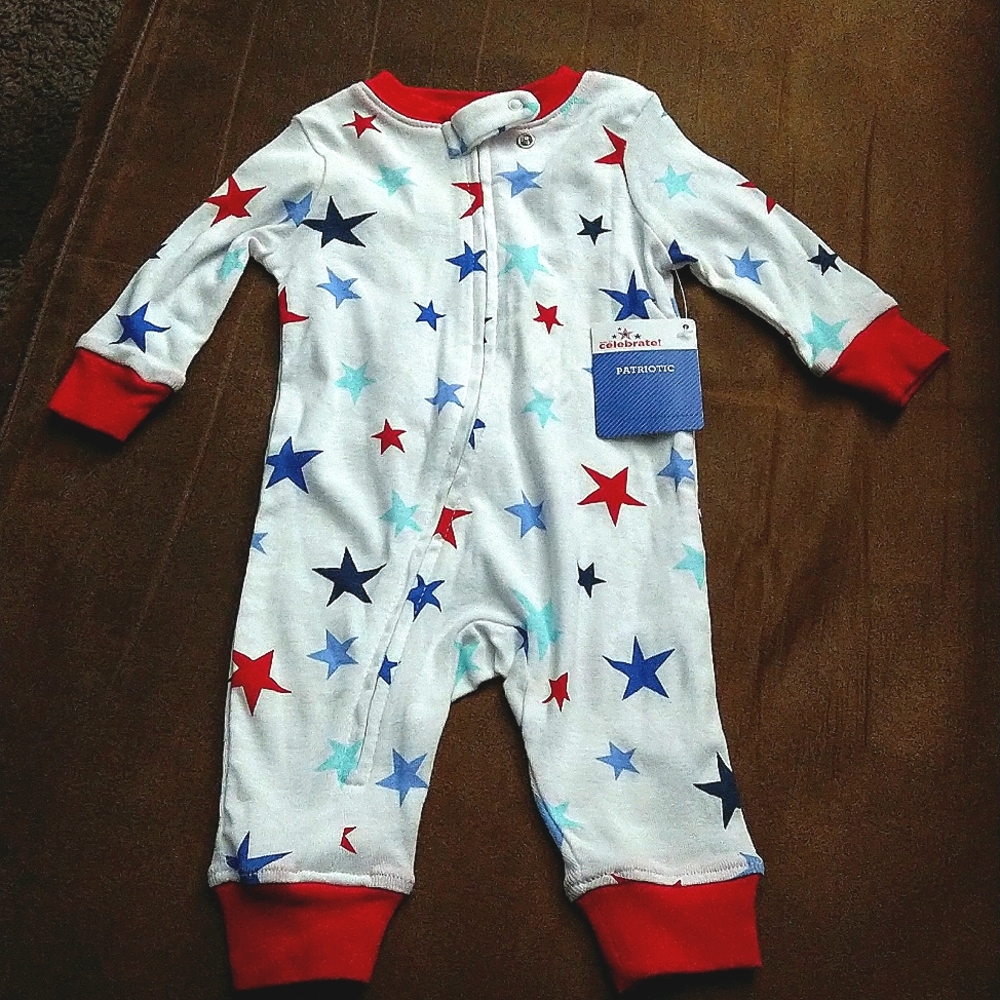 Patriot Stars Onesie Unisex